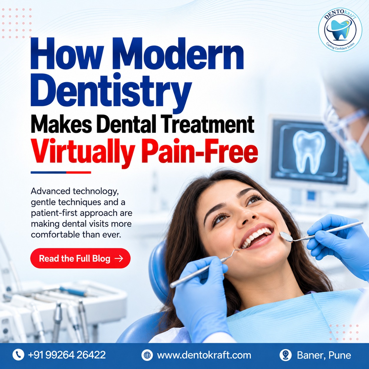 How Modern Dentistry Makes Dental Treatment Virtually Pain-Free
